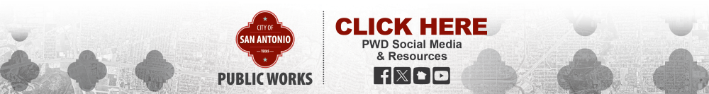 Footer with links to PWD Social Media.